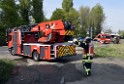 Schwerer VU LKW Zug Bergheim Kenten Koelnerstr P252